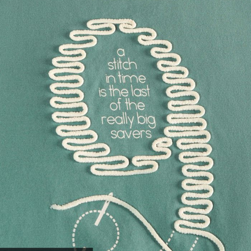 Sea Green Stitch In Time T-shirt