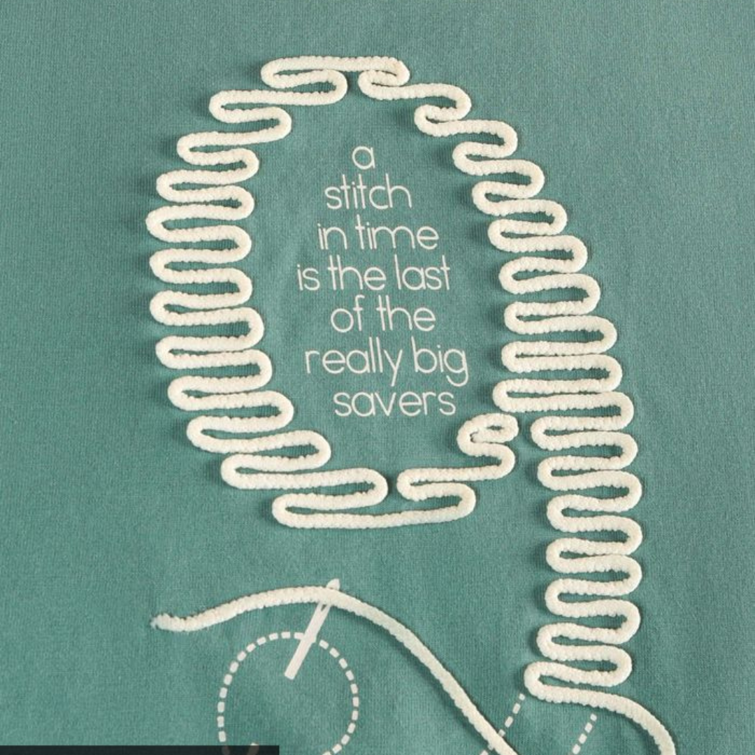 Sea Green Stitch In Time T-shirt
