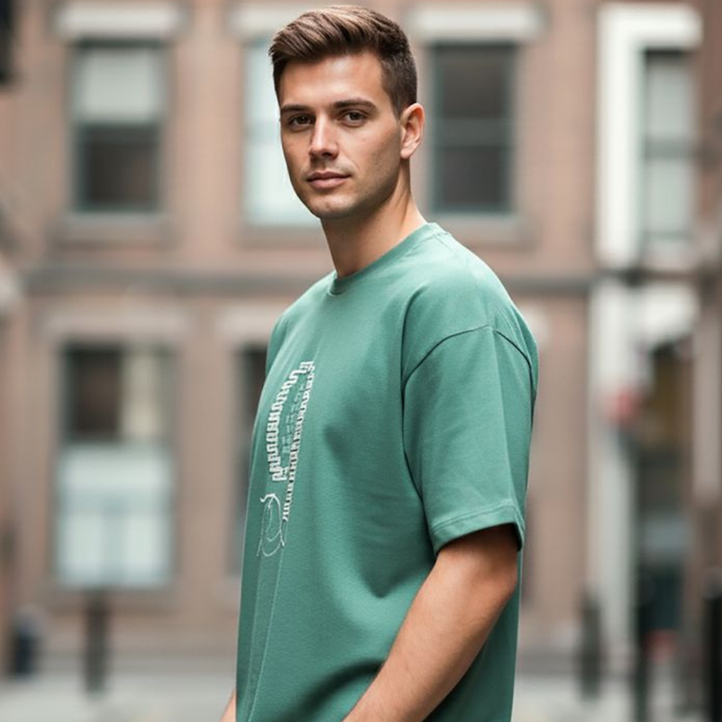 Sea Green Stitch In Time T-shirt