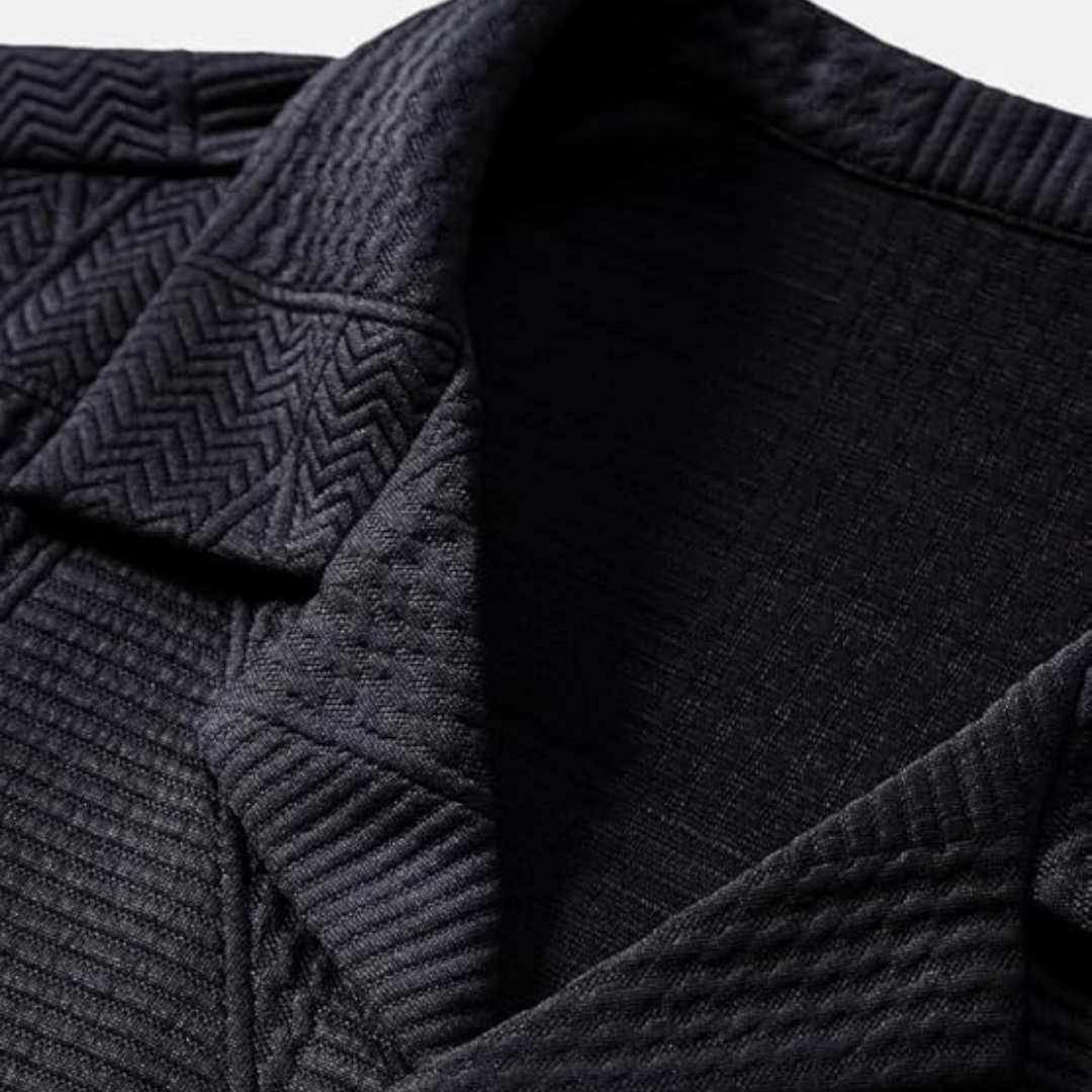 Half Sleeve Button Down Textured Summer Wear