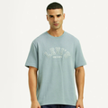 Men's Levi's Brand Logo Light Blue Crew Neck T-shirt