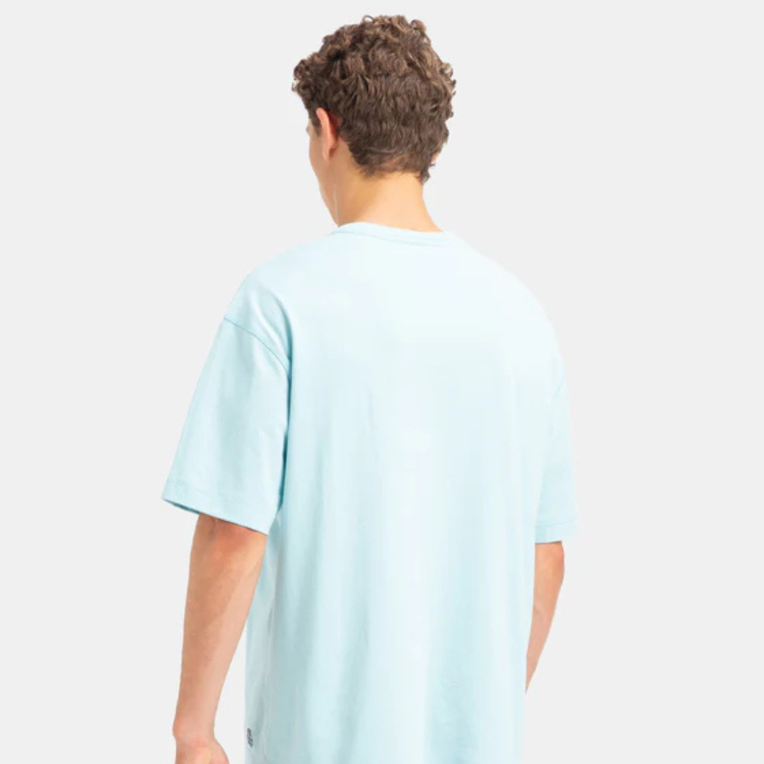 Super Combed Cotton Rich Graphic Printed Oversized T-Shirt