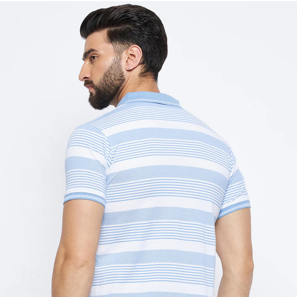 Neva Men Polo Neck Half Sleeves T-shirt