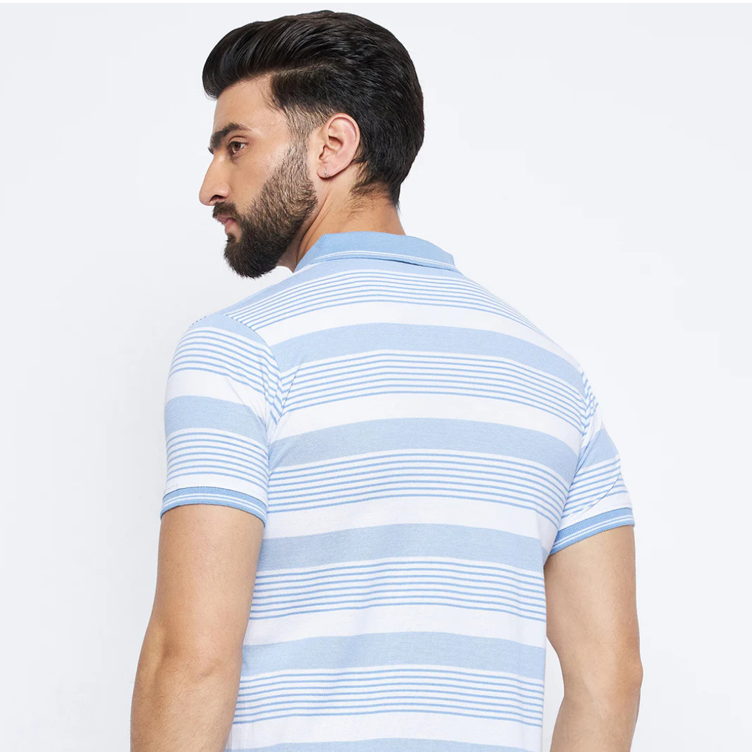 Neva Men Polo Neck Half Sleeves T-shirt