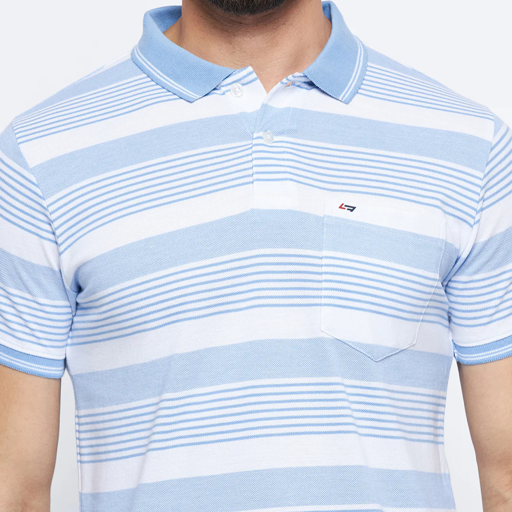 Neva Men Polo Neck Half Sleeves T-shirt