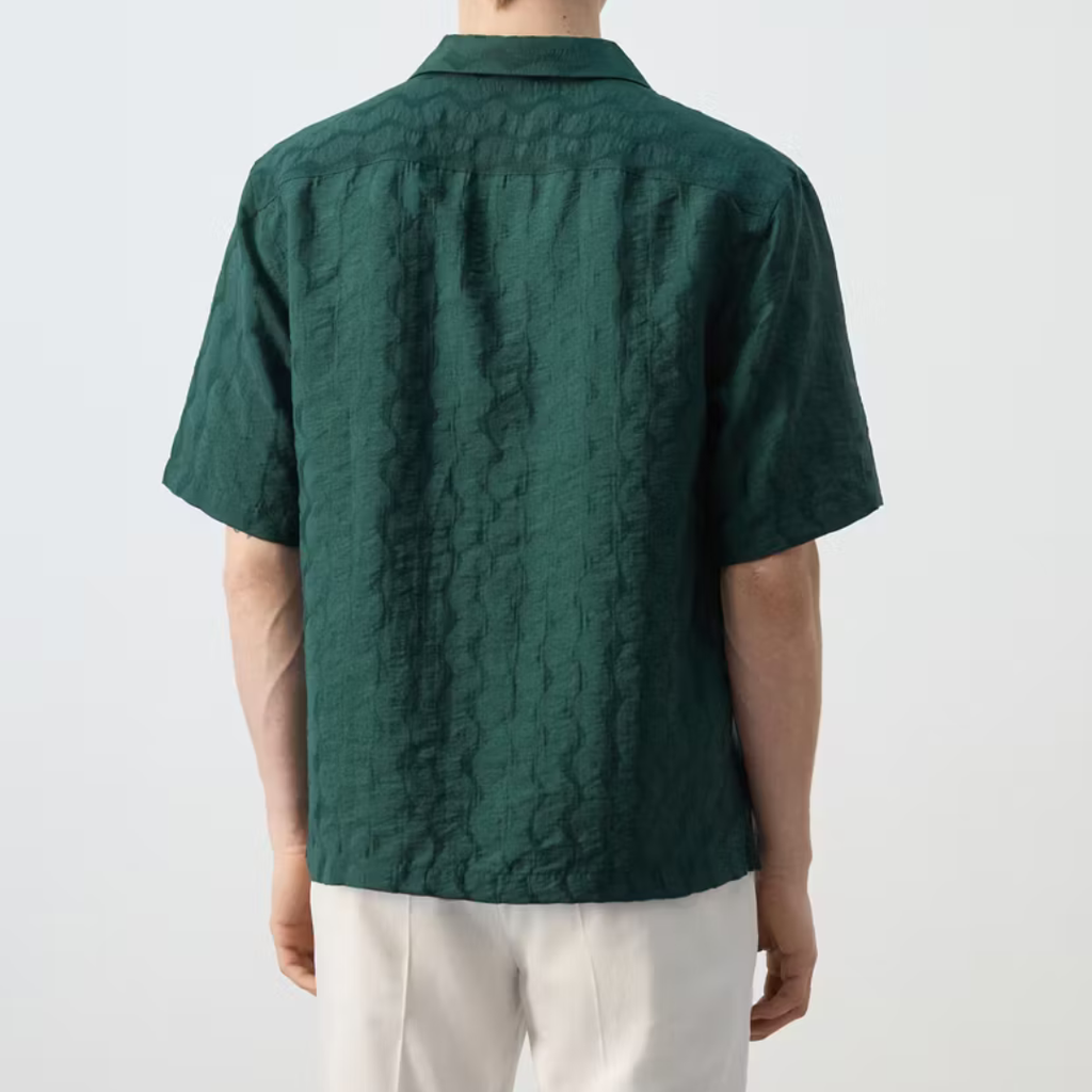 Mango Regular-fit lyocell shirt