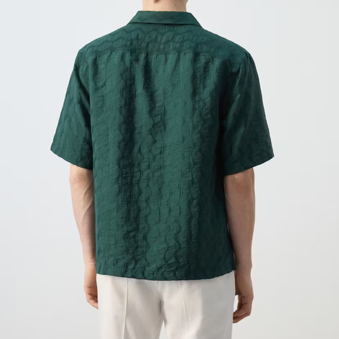 Mango Regular-fit lyocell shirt