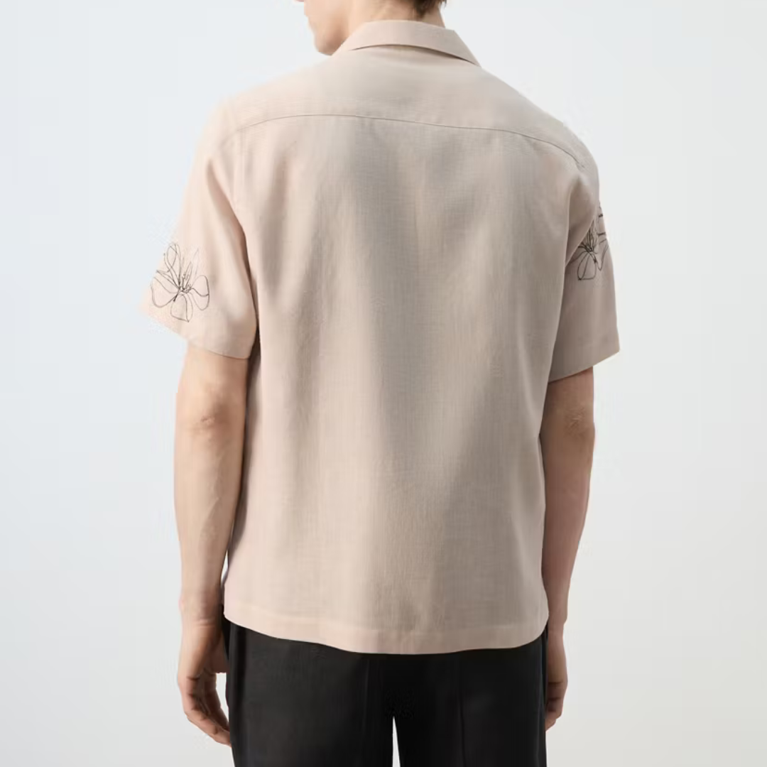 Mango Regular-fit printed shirt