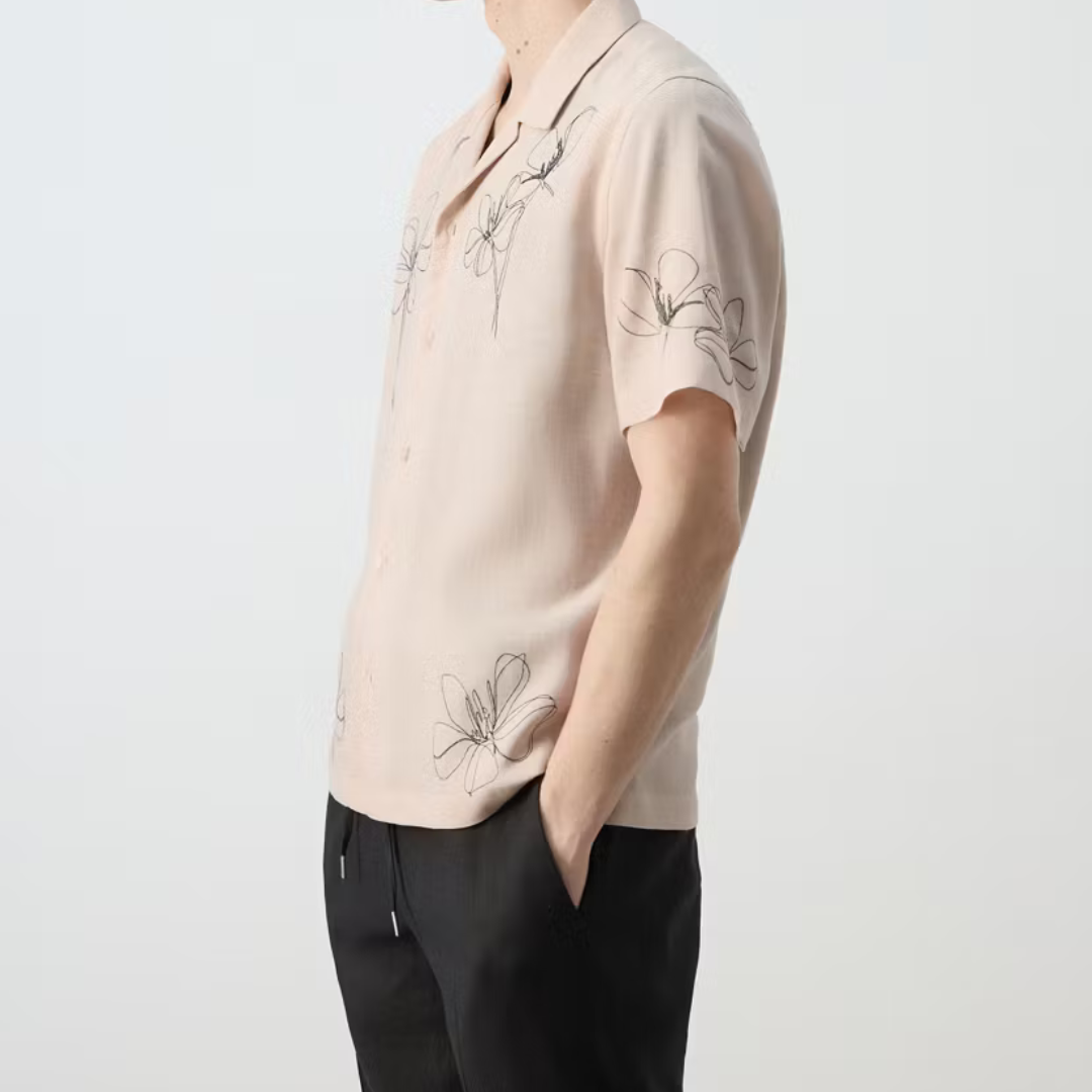 Mango Regular-fit printed shirt